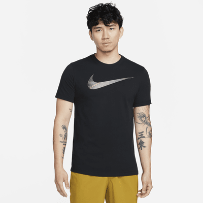 ★Nike★ Dry Fit Men's Fitness T-Shirt DX0990-010 Nike Dri-Fit Men's Fitness T-Shirt Black DX0990-010 – Al